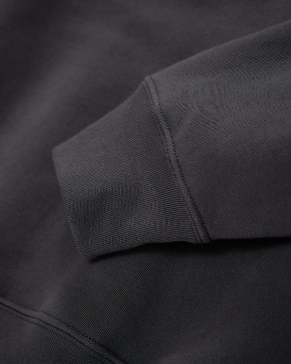 Lady White - Men's Quarter Zip Sweatshirt - (Faded Black)
