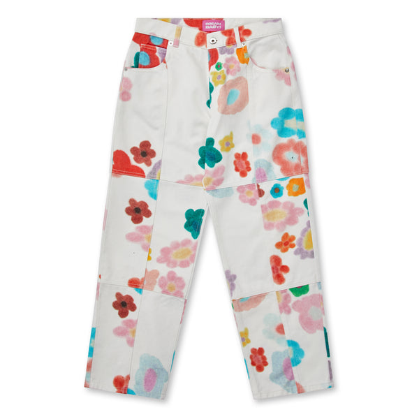 Liberal Youth Ministry - Women’s Denim Printed Pant - (White)