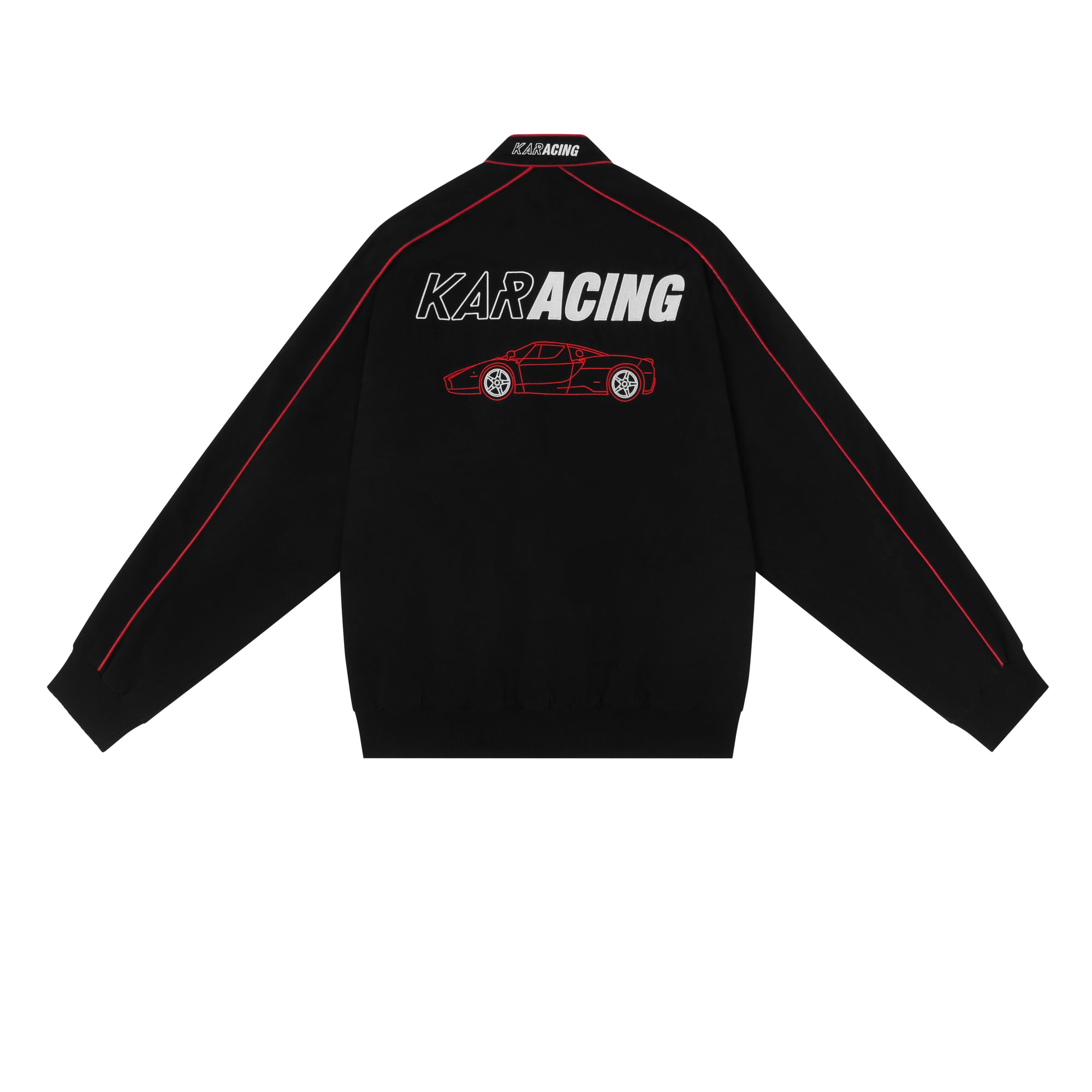 Kar L'Art De L'Automobile - Men's Enzo Karacing Driver Jacket - (Black) view 2, Click to Zoom in
