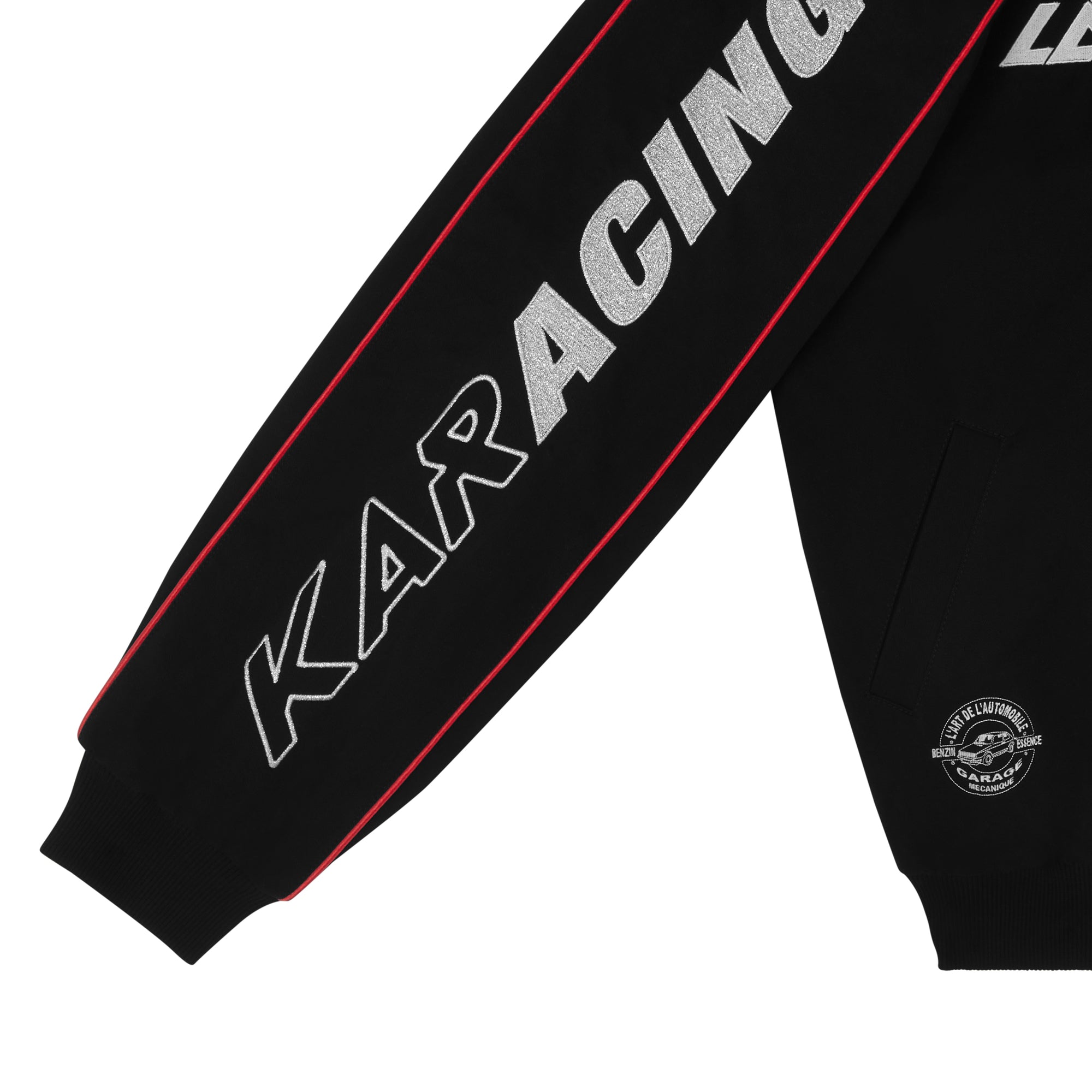 Kar L'Art De L'Automobile - Men's Enzo Karacing Driver Jacket - (Black) view 5, Click to Zoom in