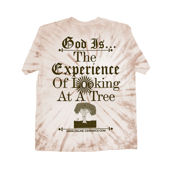 Online Ceramics - Men's Looking At A Tree Tee - (Tie Dye)