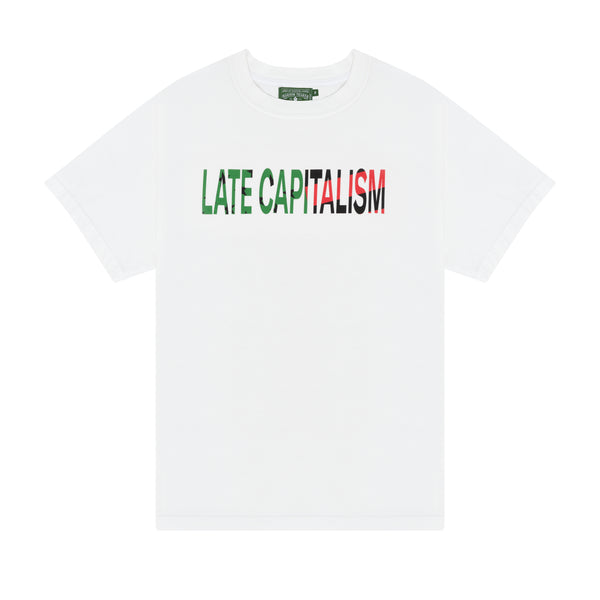 Denim Tears - Men's Late Capitalism T-Shirt - (White)