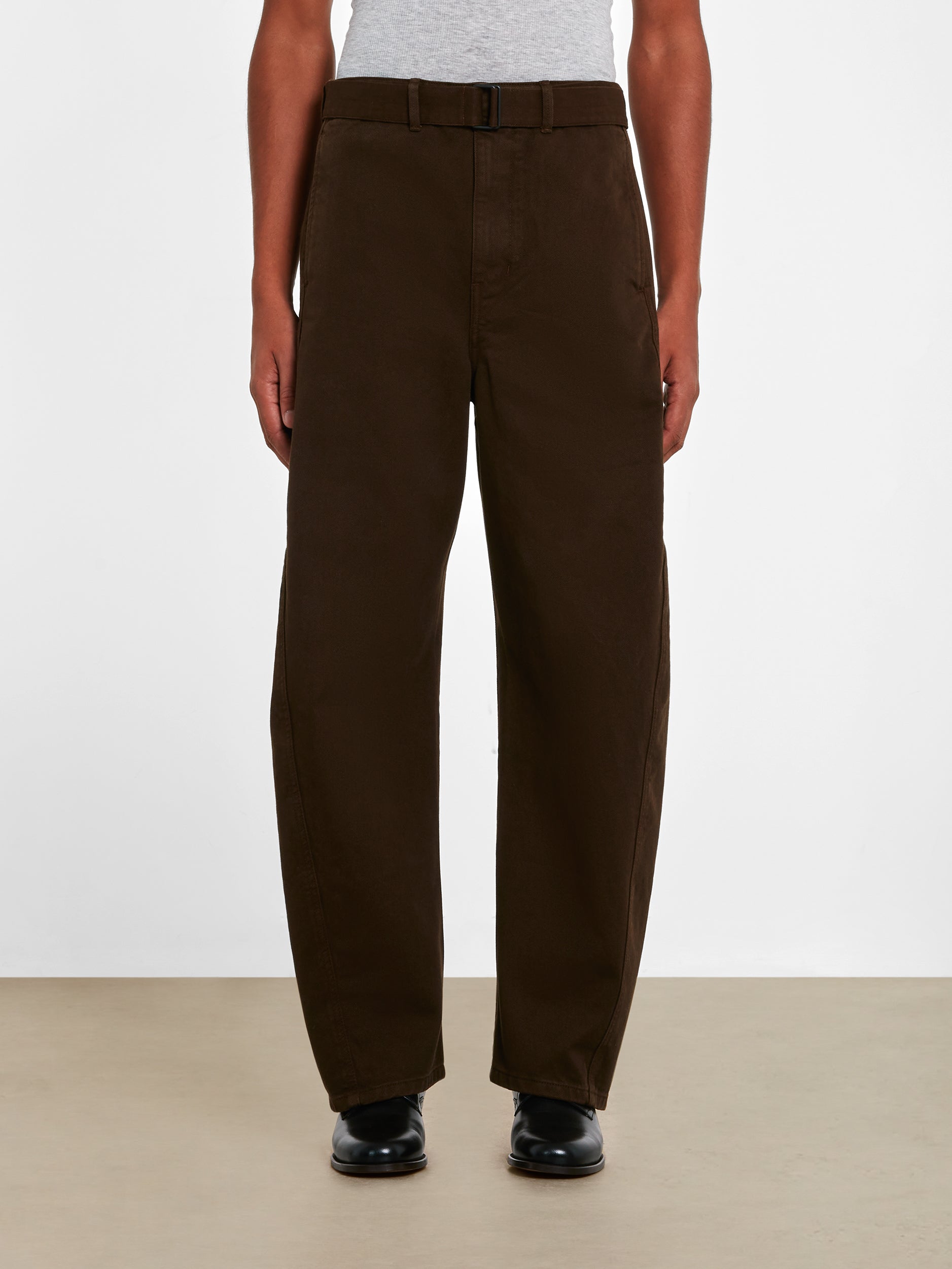 Lemaire - Men's Twisted Belted Pants - (Brown) – DSMNY E-SHOP