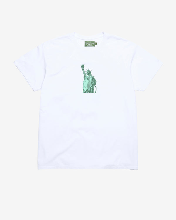 Denim Tears - Men's Liberty Abolition Short Sleeve Tee - (White)