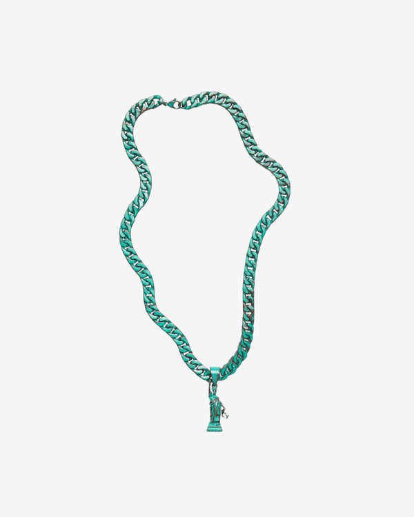 Denim Tears - Men's Liberty Necklace - (Green)