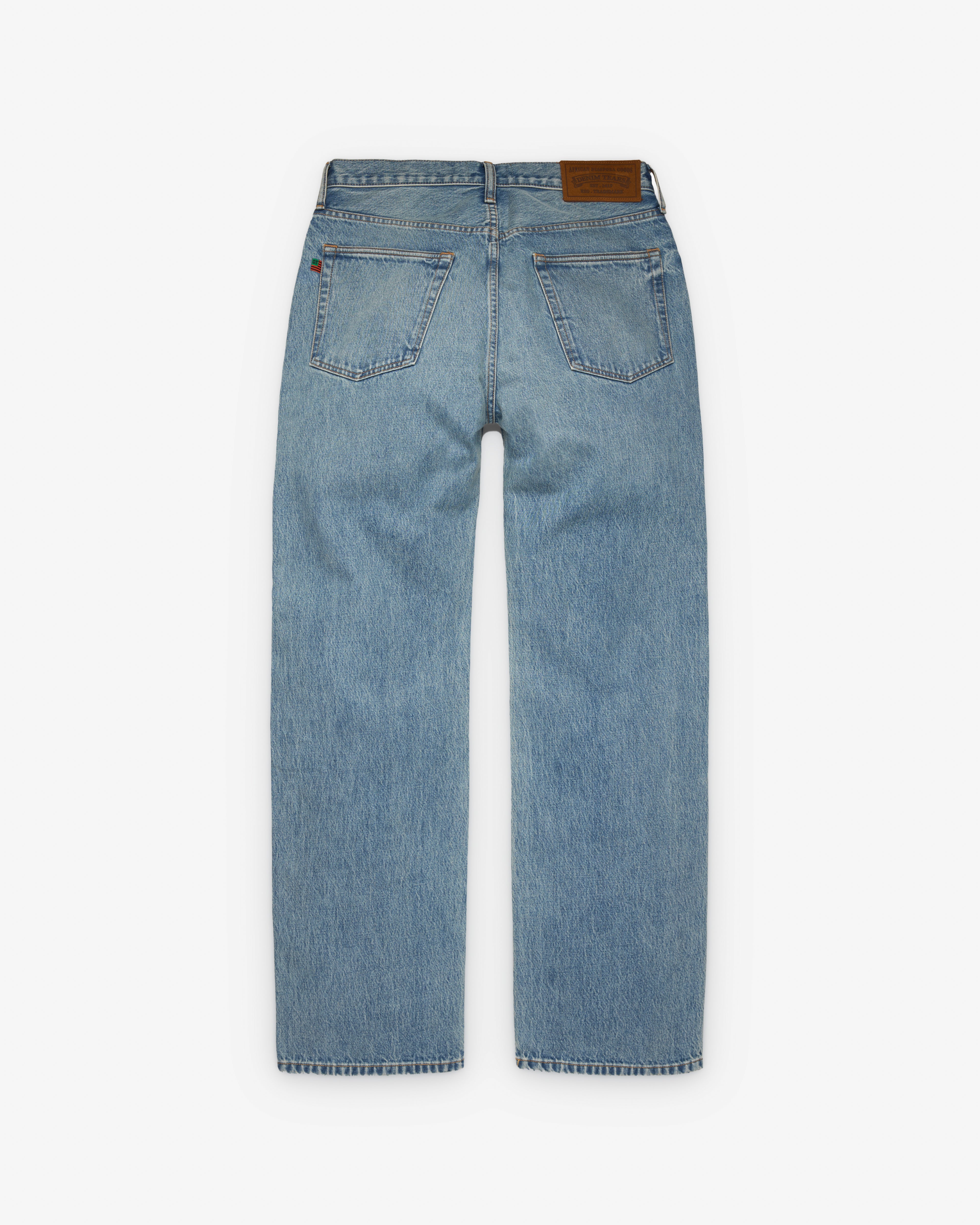パンツ glad news luster coating texture demim Denim Tears: Men's Baggy Denim Pants (Light Wash) | DSMNY E-SHOP