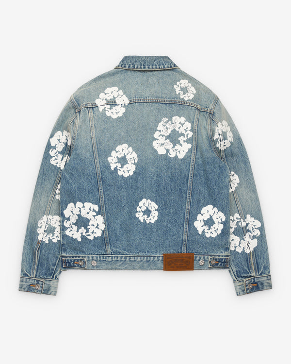 Denim Tears - Men's Light Wash Denim Jacket - (Light Wash)