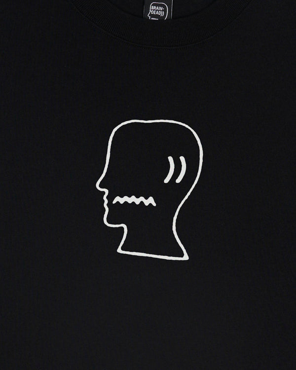 Brain Dead - Men's Logohead T-Shirt - (Black)