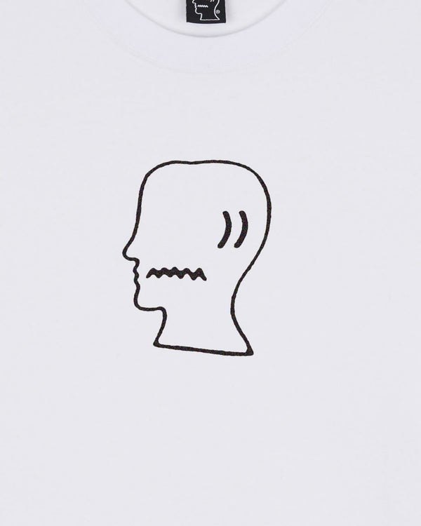 Brain Dead - Men's Logo Head T-Shirt - (White)