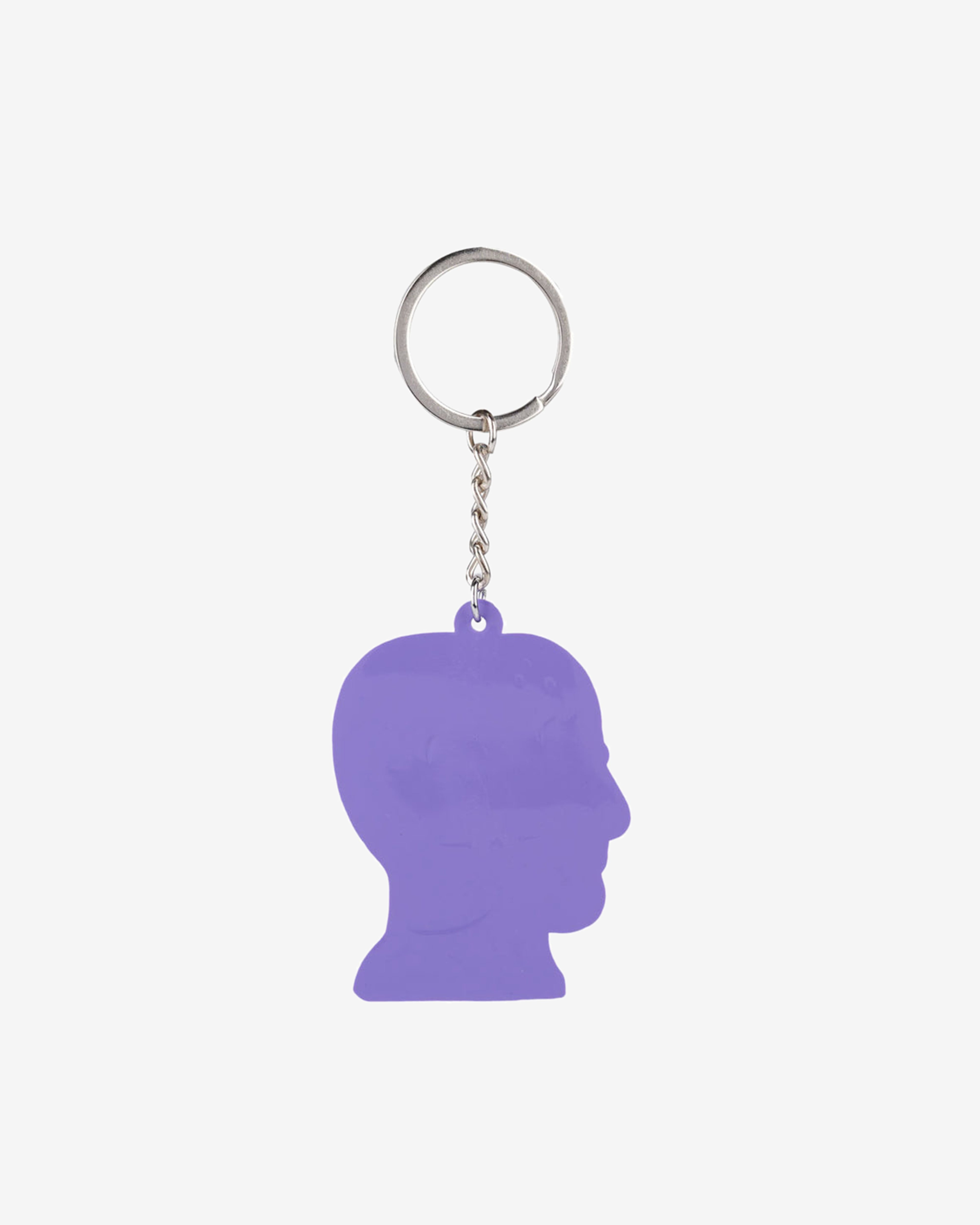 Brain Dead: Logohead Keychain (Red) | DSMNY E-SHOP
