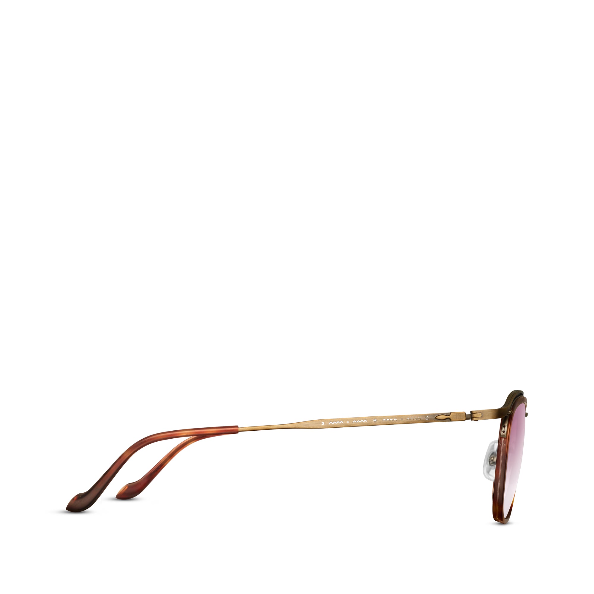Matsuda - M3092 Pink Gradient Sunglasses - (Gold) view 2
