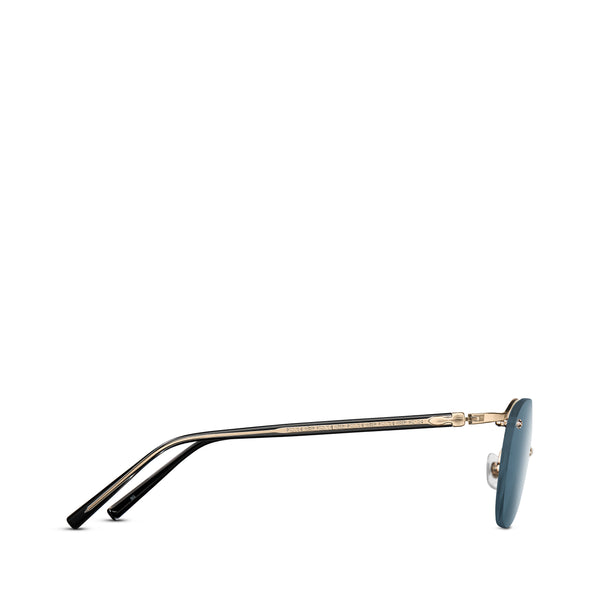 Matsuda - M3117 Blue Grey Sunglasses - (Gold)