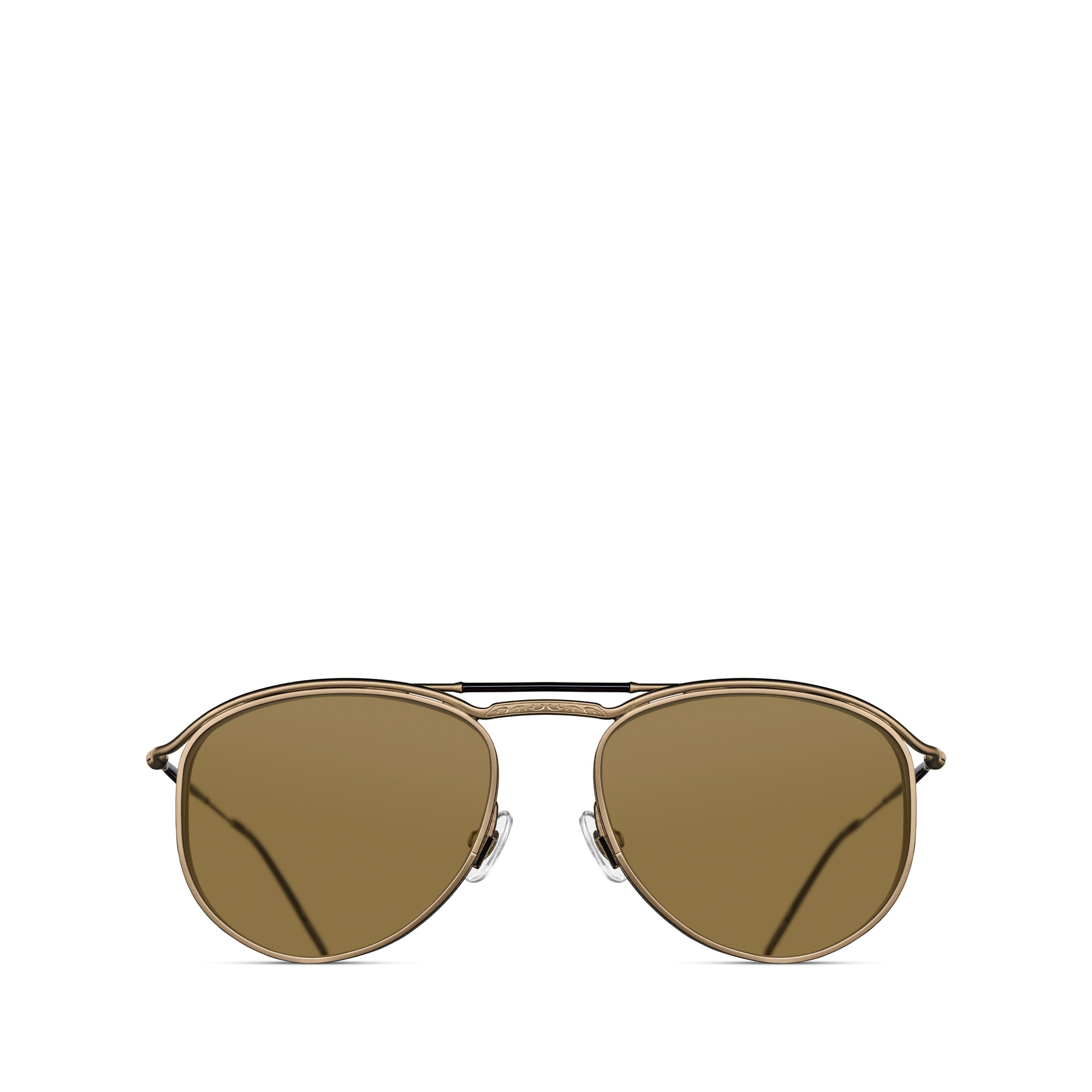 Matsuda - M3122 Brown Sunglasses - (Gold) view 1