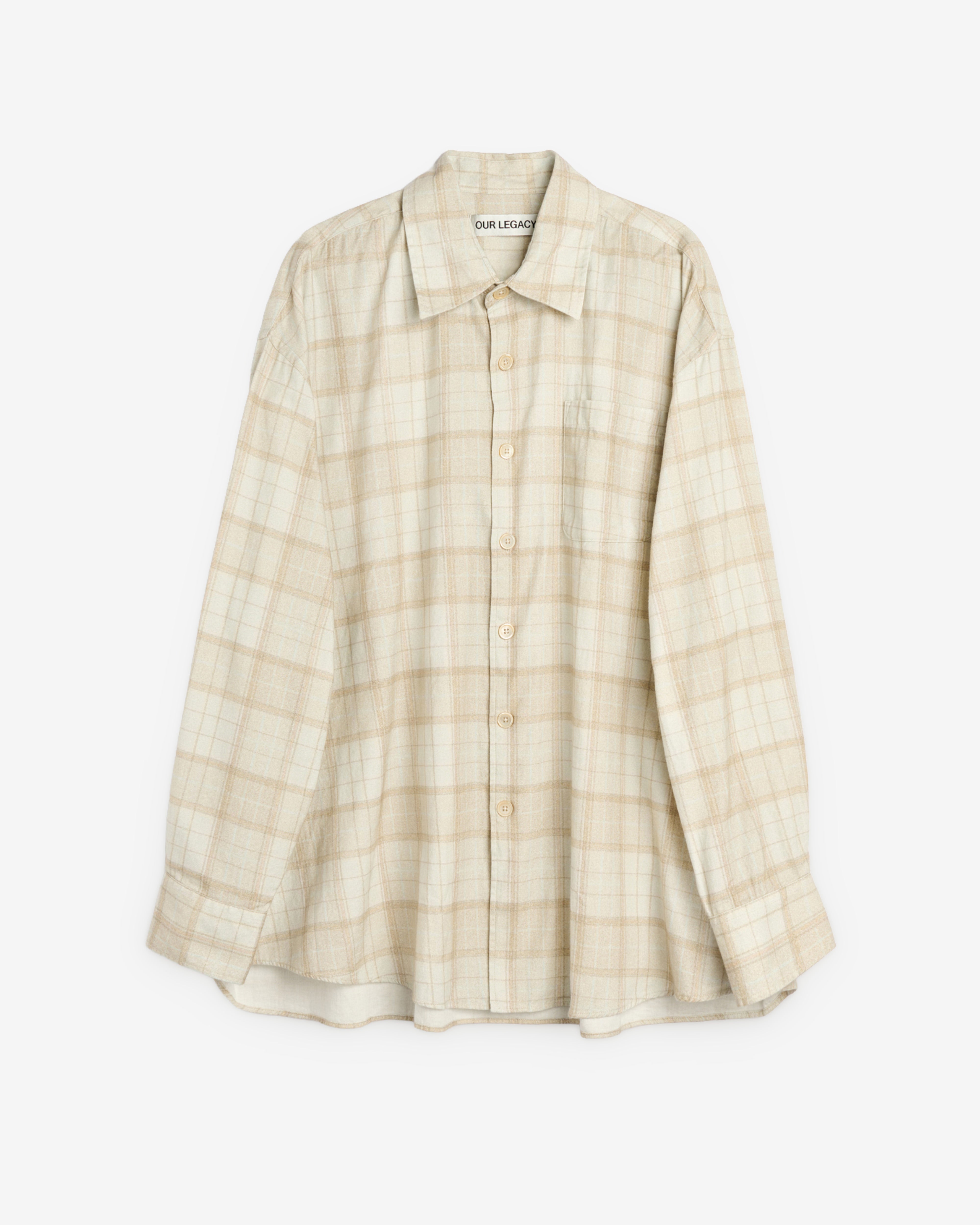 Our Legacy: Men's Borrowed Shirt (Stella Check) | DSMNY E-SHOP