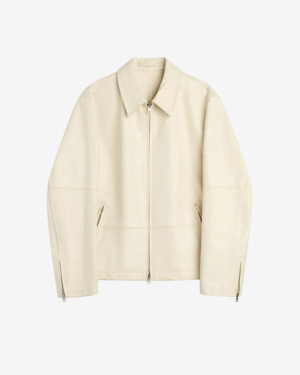 Our Legacy - Men's Rework Jacket - (Dirty White Waxed Suede)