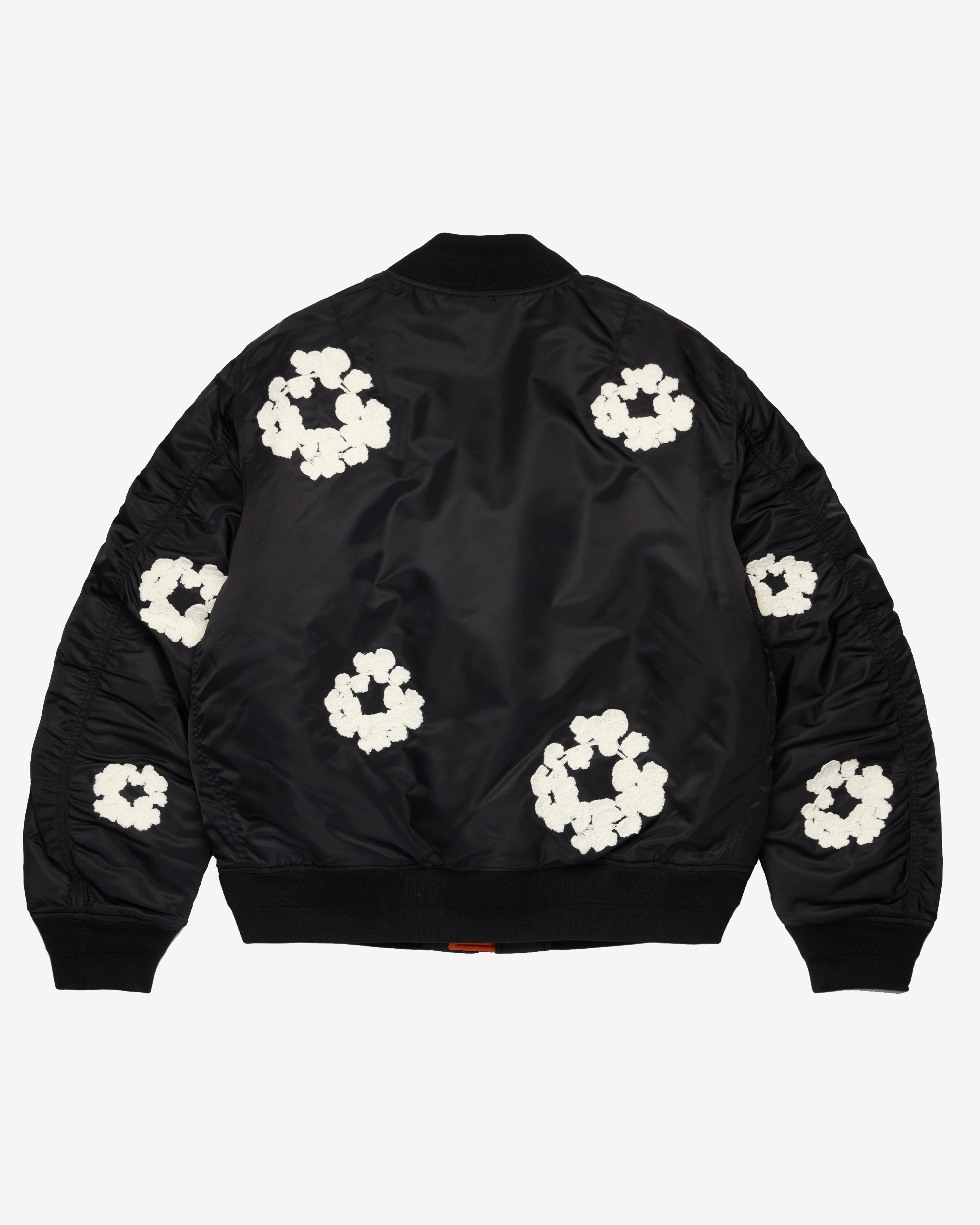 Denim Tears: Men's MA-1 Bomber Jacket (Black) | DSMNY E-SHOP