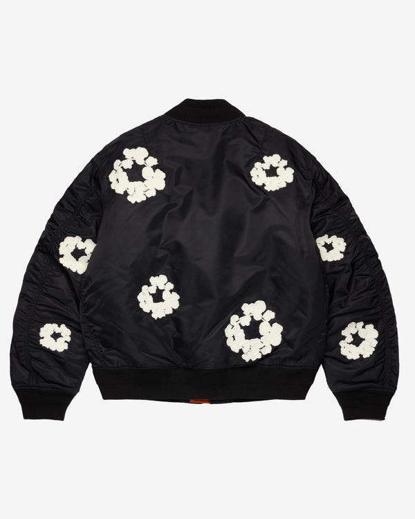 Denim Tears - Men's MA-1 Bomber Jacket - (Black)