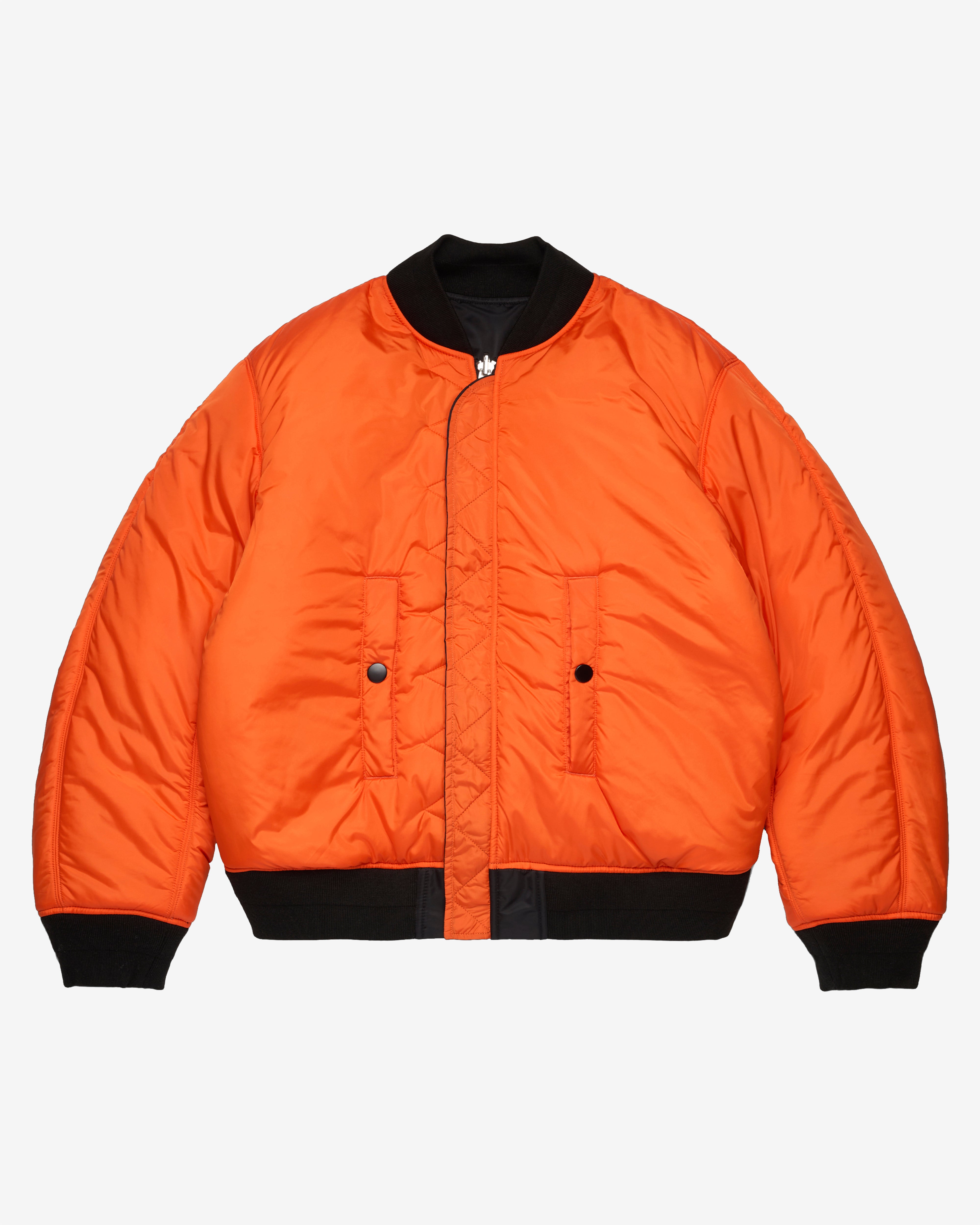 Denim Tears: Men's MA-1 Bomber Jacket (Black) | DSMNY E-SHOP
