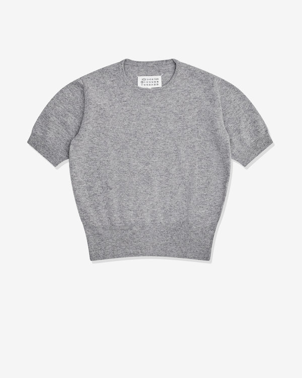 Maison Margiela - Women's Washed Lambswool Top - (Light Grey)