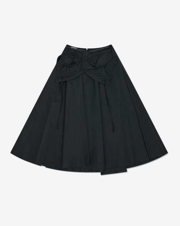 Maison Margiela - Women's Taffeta Midi Skirt - (Black)