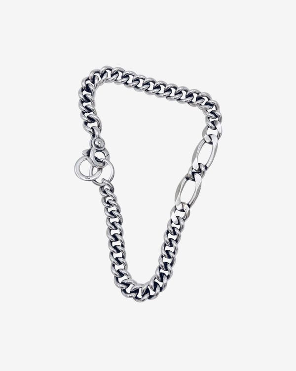 Martine Ali - Bria Mix Link Necklace - (Sterling Silver)
