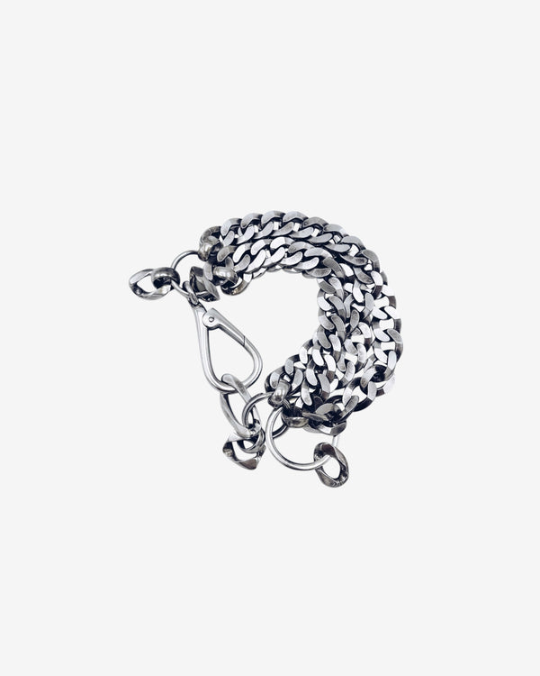 Martine Ali - Miki Stacked Cuban Bracelet - (Sterling Silver)