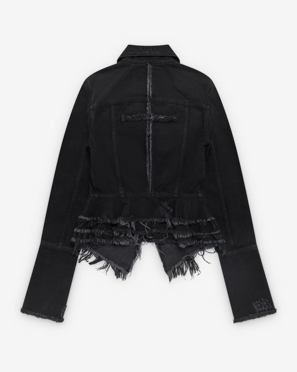 Matières Fécales - Women's Mikaela Denim Jacket - (Black)