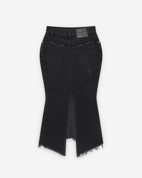 Matières Fécales - Women's Mikaela Denim Skirt - (Black)