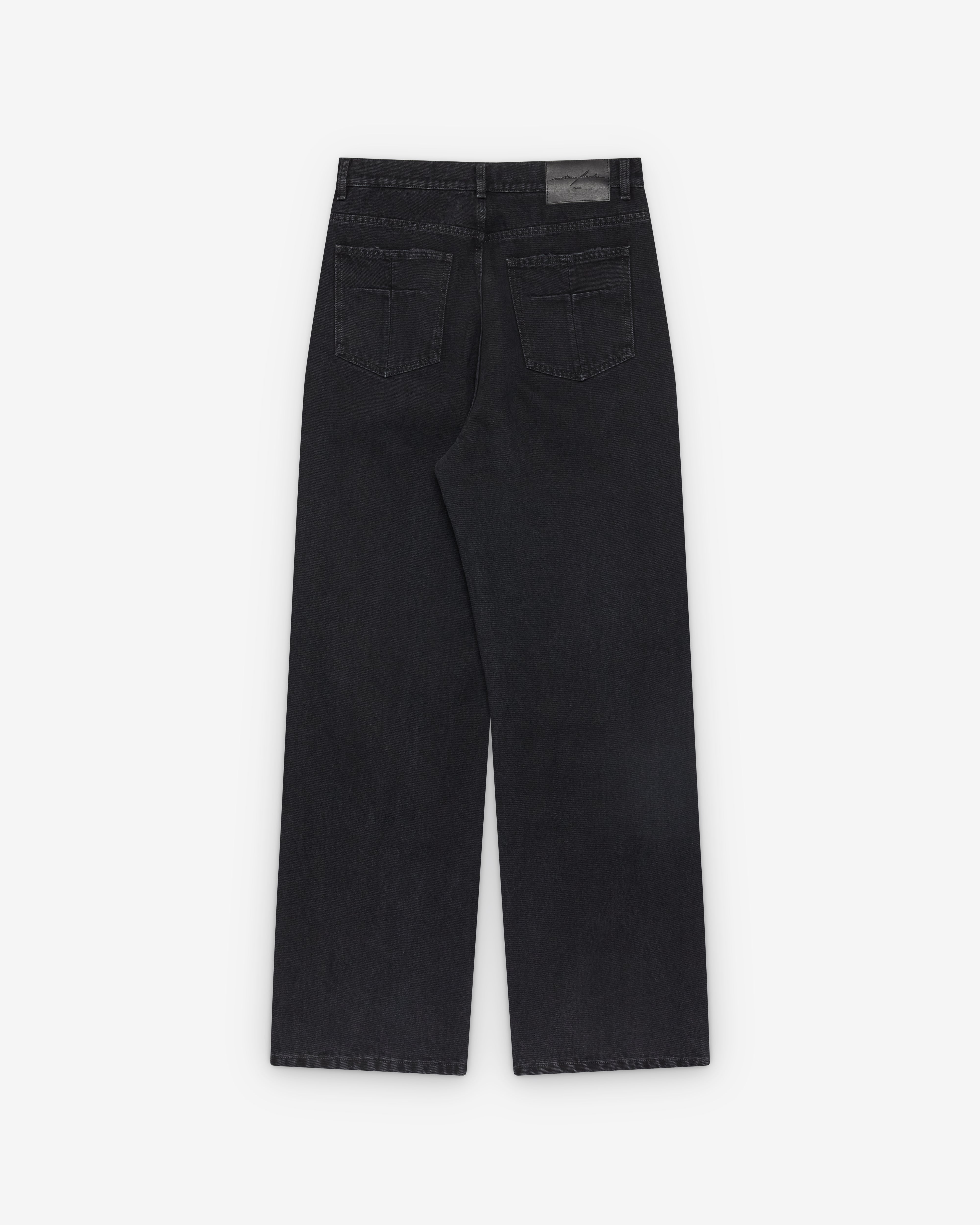 MATIÈRE FÉCALES GR8 DSMG MIDWEST Matières Fécales: Men's Mx Jeans (Black) | DSMNY E-SHOP
