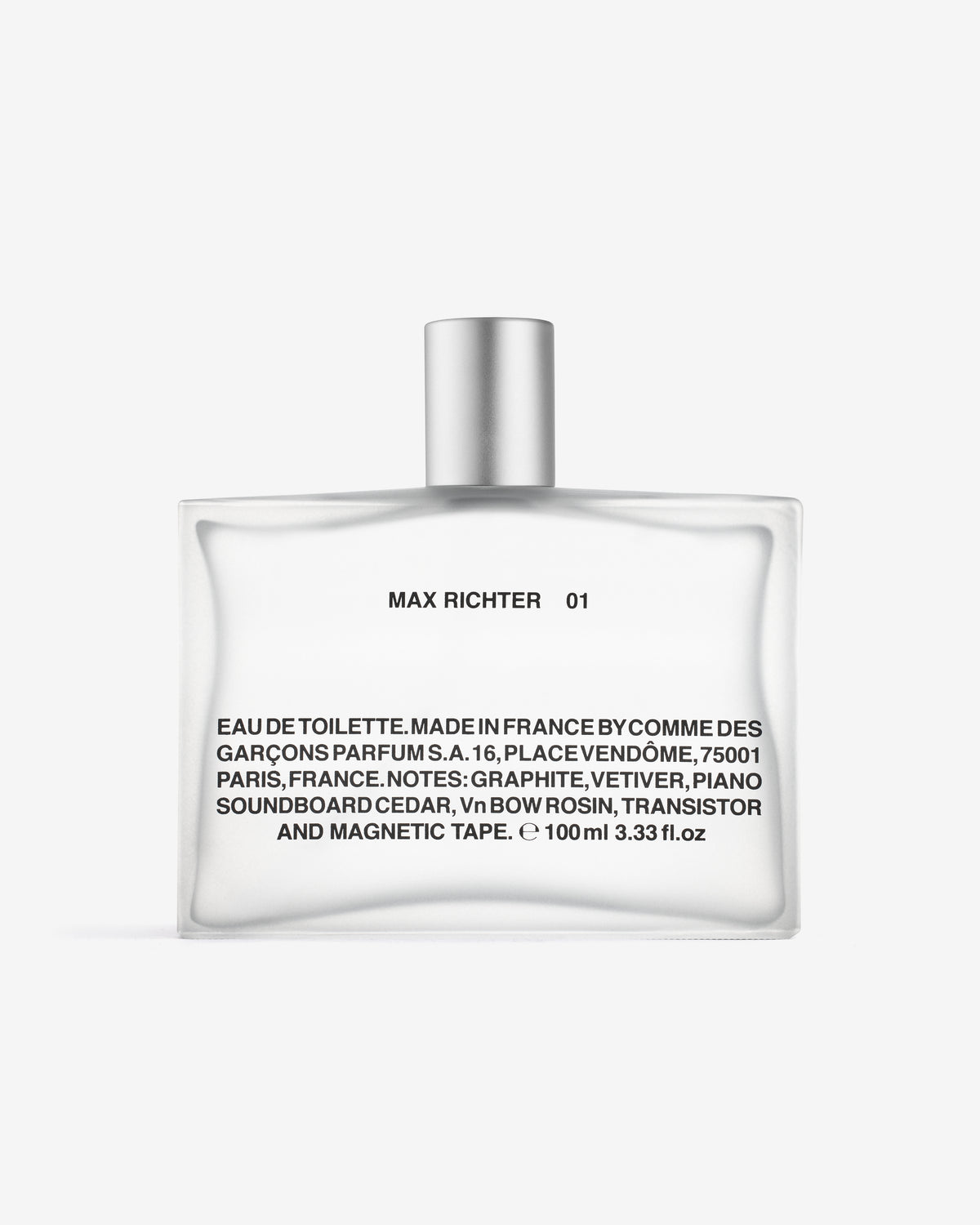 Comme des Garçons Parfums x Max Richter official collaboration image