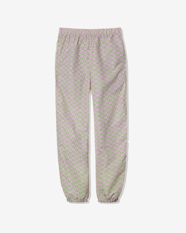Mademe - Women's Checkered Logo Track Pant - (Pink)