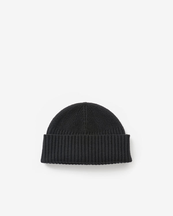 Mature Ha - Women's Long Rib Knit Cap - (Black)