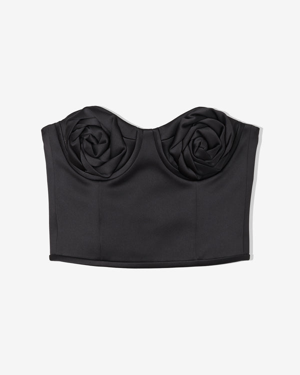 Marc Jacobs - Women's The Satin Rose Corset - (Black)