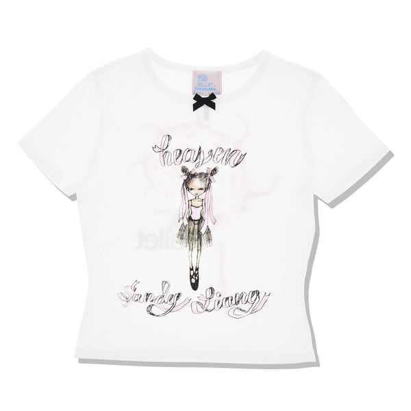 Heaven by Marc Jacobs - Sandy Liang Women's Baby Tee - (White)