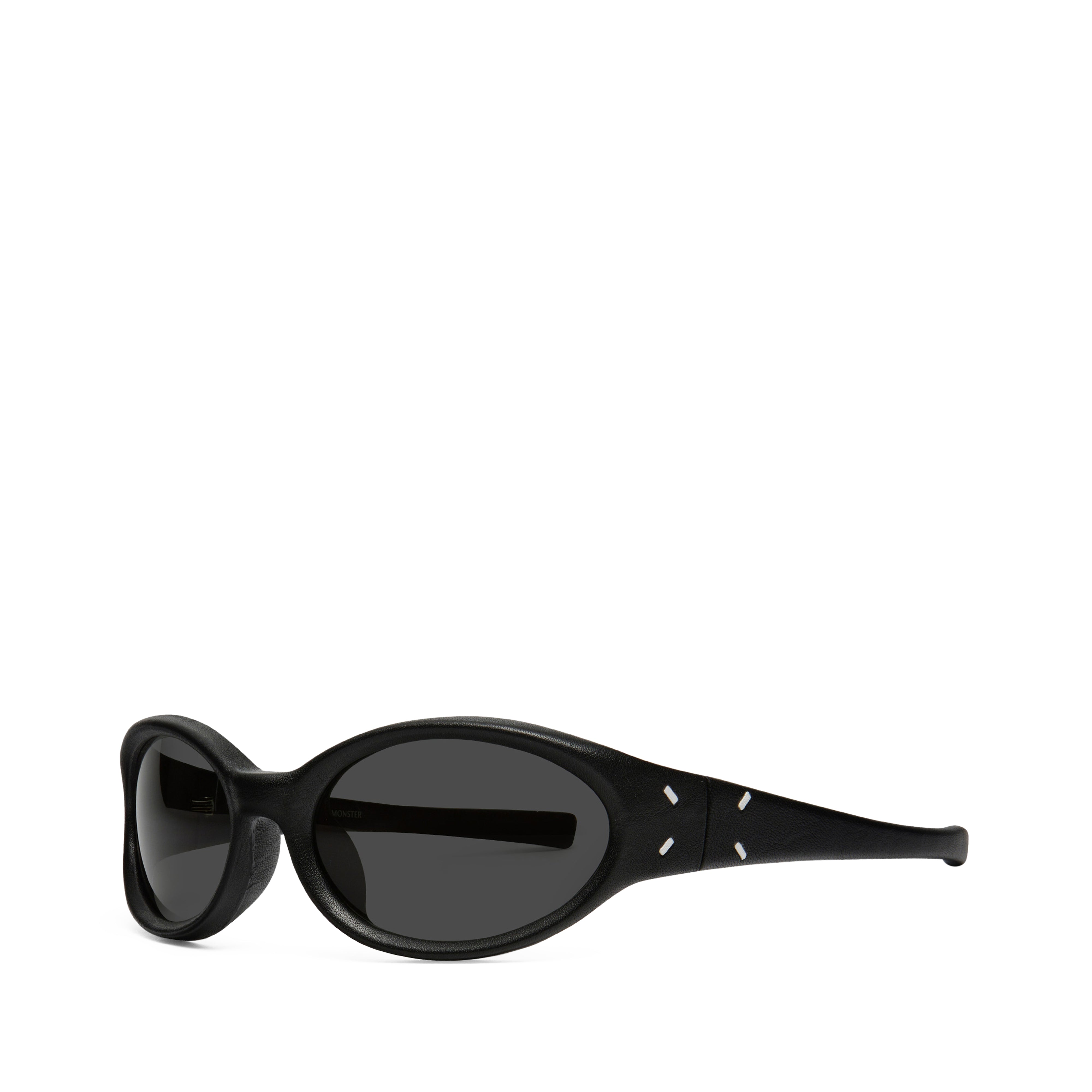 Maison Margiela x Gentle Monster - MM104 Leather L01 Sunglasses - (Black)