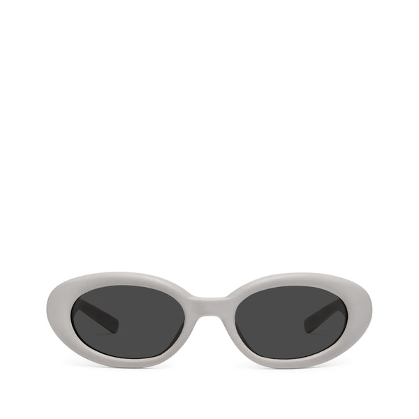 Maison Margiela x Gentle Monster -  MM107 Leather-LIV1 Sunglasses - (White)