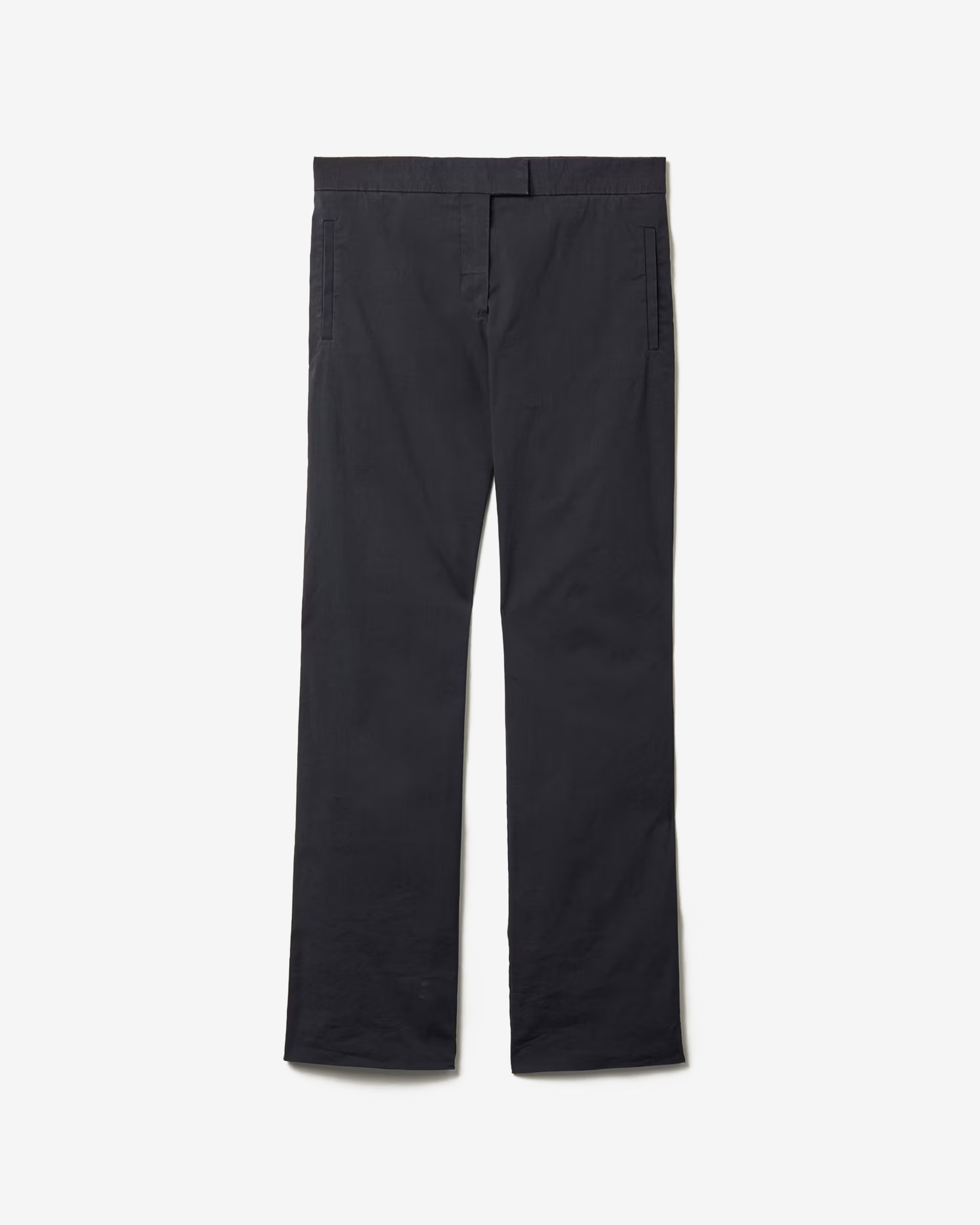 Miu Miu: Men's Stretch Poplin Pants (Black) | DSMNY E-SHOP