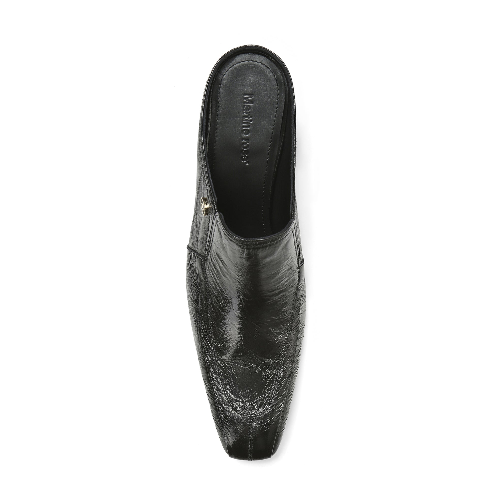 MARTINE ROSE: shoes for man - Black | Martine Rose shoes CMRSS221025LHM  online at