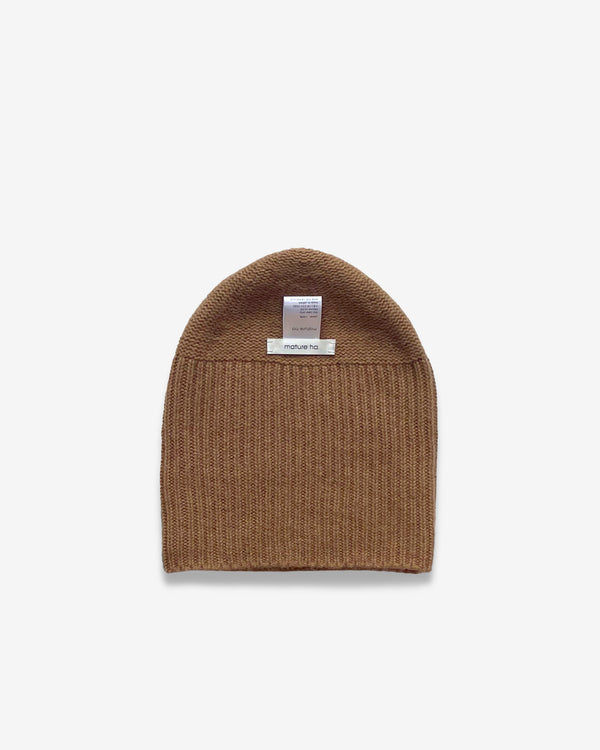 Mature Ha - Women's Knit Cap - (Camel)