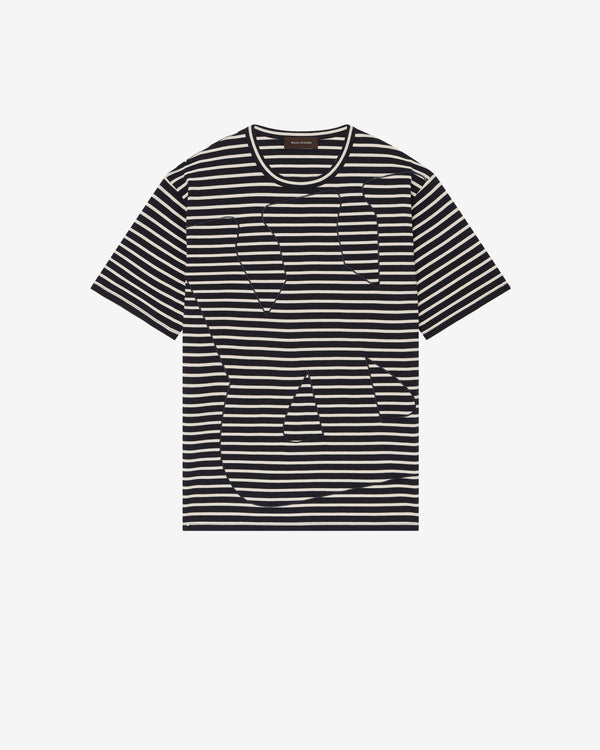 Wales Bonner - Men's Crown T-Shirt - (Navy/Ivory)