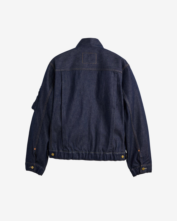 Sacai - Men's Levi's Blouson Jacket - (Rigid Indigo)