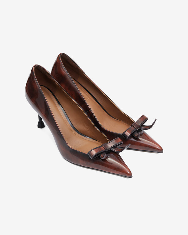 ShuShu/Tong - Women's Pointed Toe Pumps - (Brown)