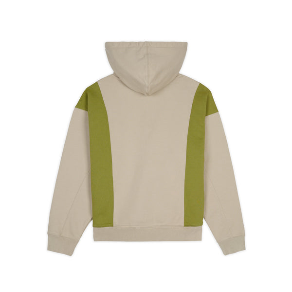 Brain Dead - Men's Mendoza Cropped Hooded Sweatshirt - (Tan)
