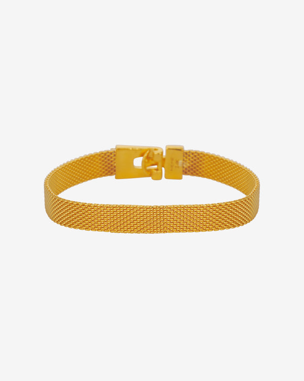 Mene - Mesh Bracelet - (Yellow Gold)