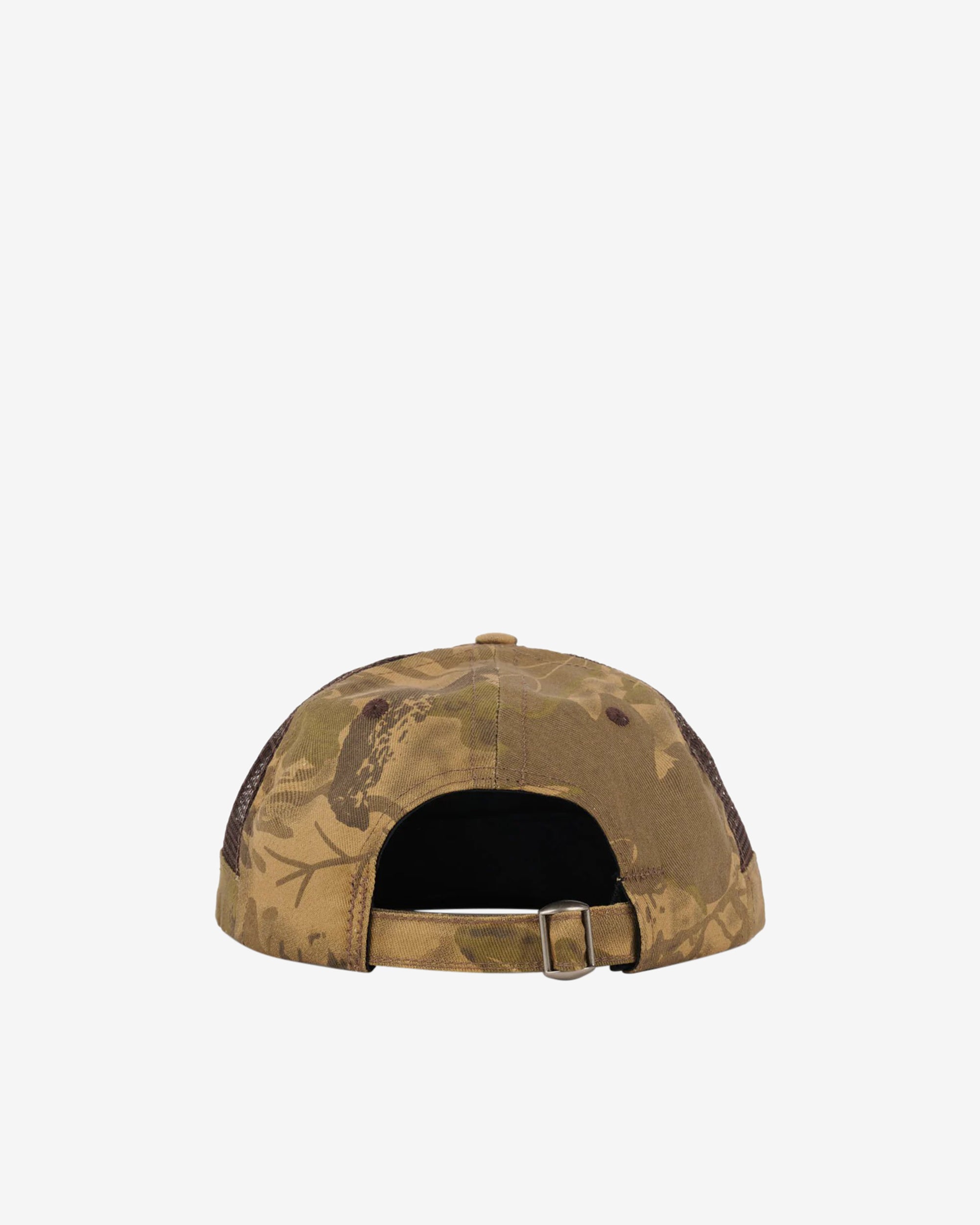Brain Dead - Men's Mesh Panel Logohead Hat - (Leaf Camo) view 3, Click to Zoom in