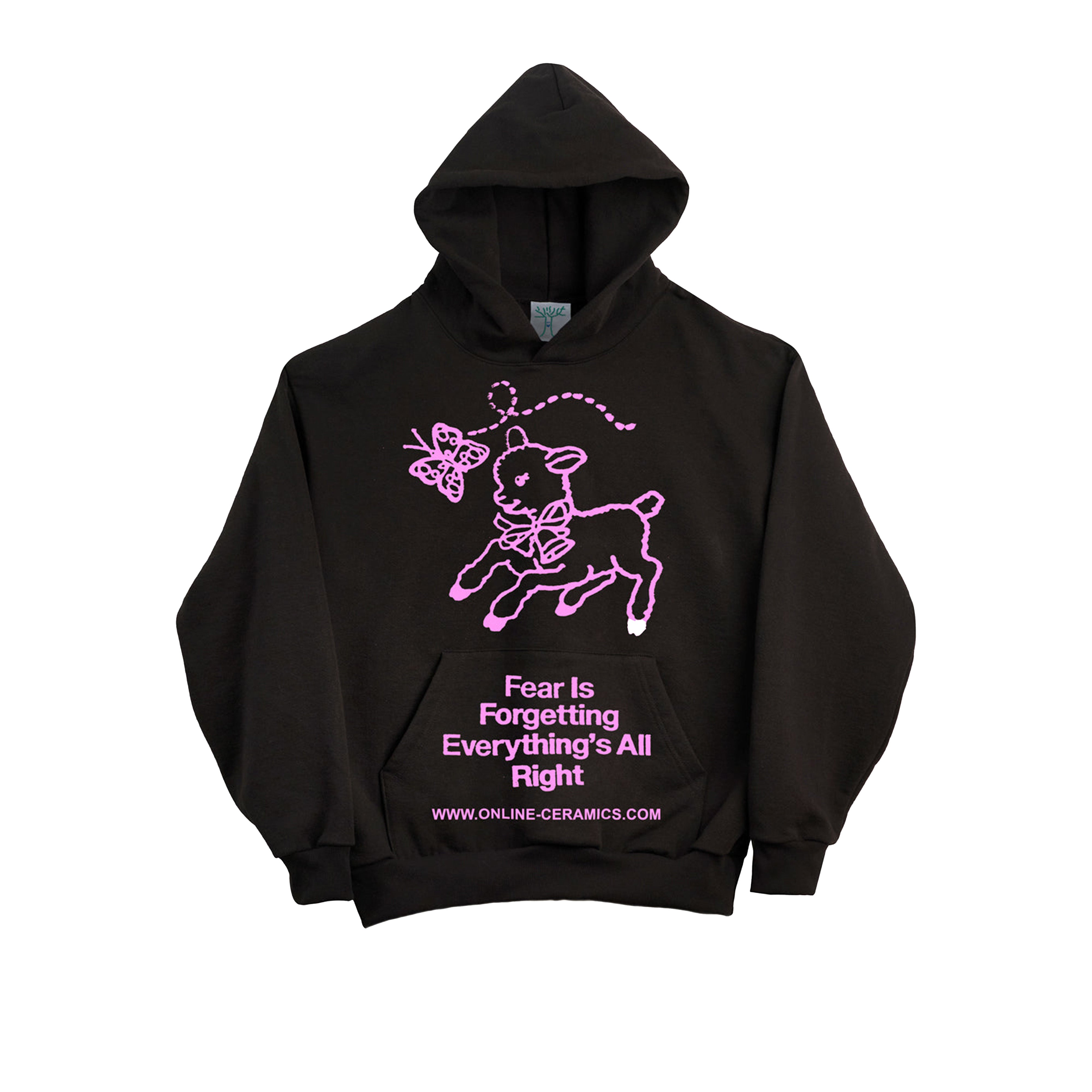 Online Ceramics - Men's F.E.A.R. Hoodie - (Black)