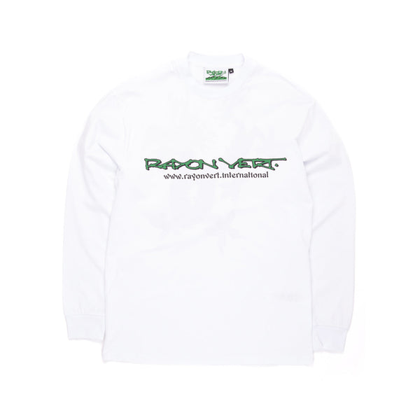 Rayon Vert - Men's Lucky LS T-Shirt - (White)