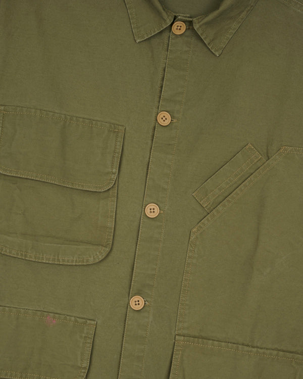 Brain Dead - Men's Military Shirt Jacket - (Army)