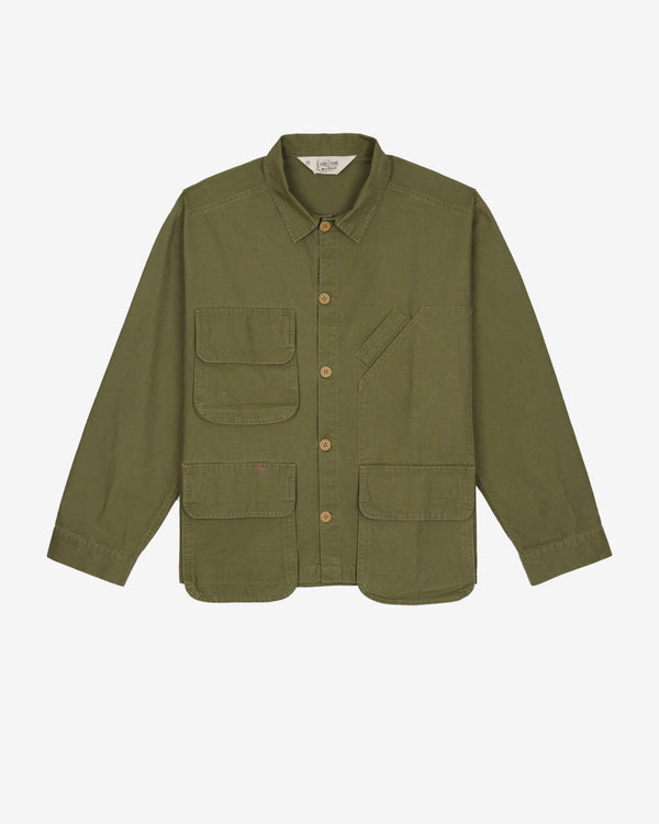 Brain Dead - Men's Military Shirt Jacket - (Army)
