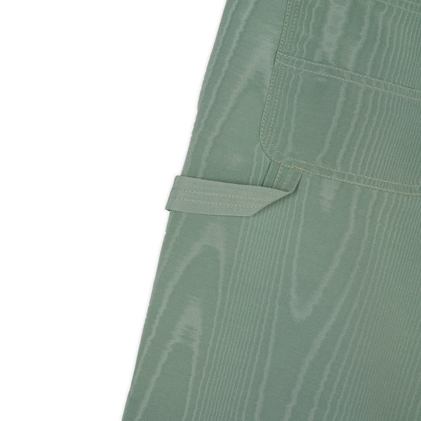 Brain Dead - Men's Moire Double Knee Pant - (Seafoam)